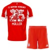 Maillot de Supporter FC Bayern Munich Thomas Muller 25 Special Edition Domicile 2025-26 Pour Enfant